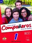 Livro - Companeros 1 (A1) - Edicion Brasil - Libro Del Alumno + Licencia Digital - Nueva Edicion - SGEL IMPORTADO