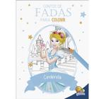 Livro - Contos de fadas para colorir: Cinderela