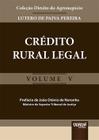 Livro - Crédito Rural Legal