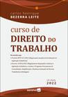 Livro - Curso de Direito do Trabalho - 14ª edição 2022