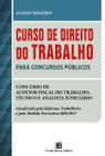 Livro - Curso de Direito do Trabalho para Concursos Públicos