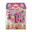 Livro de atividades: adesivo Melissa & Doug Puffy Dress-Up com 76 adesivos