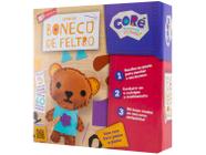 Livro de Atividades Boneco de Feltro com Acessórios