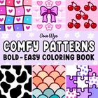 Livro de colorir Coco Wyo Comfy Patterns para adultos e crianças - Coco Wyo LLC