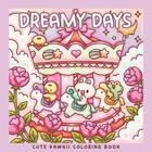 Livro de colorir Dreamy Days Kawaii Whimsical Scenes 30 páginas