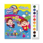 Livro de Colorir + Pincel +4 anos 16 páginas Karina Freitas