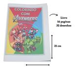 Livro Doodle Marvel Pintar e Colorir + Jogo de Dominó Vingadores -  Culturama - Jogo de Dominó, Dama e Xadrez - Magazine Luiza