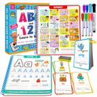 Livro de exercícios Hulupiggy Preschool Learning Number Letter Tracing