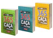 Livro de Passatempo Caça Palavras Kit Inglês Bíblico Normal 3 Volumes Com Letra Grande