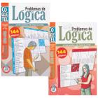 Livro de Passatempo Coquetel Problemas de Lógica Kit 2 Vols
