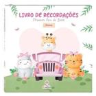 Livro de recordações primeiro ano do bebê menina