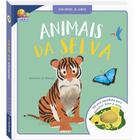 Livro - Dê uma Espiadinha! Encontre & Sinta: Animais da Selva