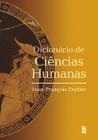 Livro - Dicionário de ciências humanas