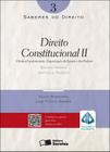 Livro - Direito constitucional II - 1ª edição de 2012