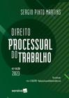 Livro Direito Processual do Trabalho Sergio Pinto Martins