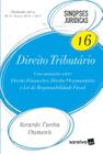 Livro: Direito Tributário - Volume 16. Coleção Sinopses Jurídicas Autor: Ricardo Cunha Chimenti (Novo, Lacrado)