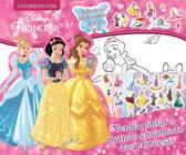 Livro - Disney Princesas Prancheta para Colorir com 1.500 Adesivos - Livros  de Entretenimento - Magazine Luiza