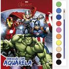 Livro - Diversão Com Aquarela Vingadores