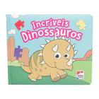 Livro - Doces animaizinhos em quebra-cabeças: Dinossauros