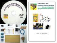 Livro,DVD aula e kit. Teste de Componentes e Amplificadores Estéreo para Montar V10