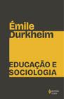 Livro - Educação e sociologia