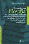 Livro - Educação em filosofia na contemporaneidade