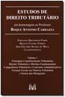 Livro - Estudos de direito tributário: em homenagem ao professor Roque Antonio Carrazza -vol. 1 - 1 ed./2014