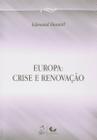 Livro - Europa - Crise e Renovação