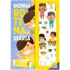 Livro - Explorando o Mundo com adesivos: Minha Rotina Diária