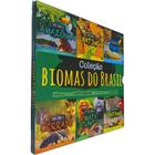 Livro Físico Box Com 6 Livros Coleção Biomas do Brasil: Amazônia, Caatinga, Pampa, Cerrado, Mata Atlântica e Pantanal