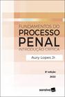 Livro - Fundamentos do Processo Penal - 8ª edição 2022