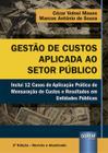 Livro - Gestão de Custos Aplicada ao Setor Público