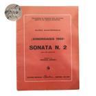 Livro guido santórsola sonoridades 1969 sonata n. 2 para dos guitarras rev. sérgio abreu (estoque antigo)