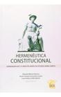 Livro Hermenêutica Constitucional: Intertextualidade Jurídica e Atualização do Constitucionalismo - Resgate de uma matéria constantemente renovada, com abordagens inovadoras sobre a interpretação cons