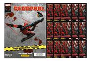 Livro Ilustrado Deadpool Álbum Capa Cartão + 50 Figurinhas - Panini