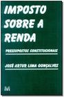 Livro - Imposto sobre a renda - 1 ed./2002