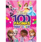 Livro Infantil 100 Páginas Para Colorir Meninas Disney 6473 Bicho Esp. - Un