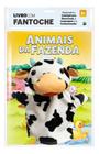 Livro Infantil C/ Fantoche Vaca Vaquinha: Animais Da Fazenda - Montessori Desenvolve Expressao Oral