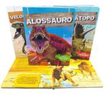 Livro Infantil Cartonado Dinossauros Com 16 Quebra-Cabeças - Ciranda Cultural