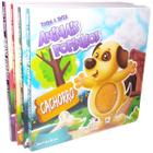 Livro Infantil Cartonado Toque e Sinta Animais Fofinhos - Blu Editora