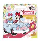 Livro infantil colorir tilibra com adesivos - minnie mouse