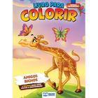 Livro Infantil de Colorir Animais da Floresta - Pacote com 4 Títulos (08 Páginas Cada)