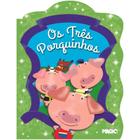 Livro Infantil Ilustrado os TRES Porquinhos Recortado (9788538076186) - Ciranda