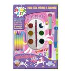 Livro Infantil Para Colorir Mega Kit Ler, colorir e brincar - Ciranda Cultural