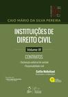 Livro - Instituições de Direito Civil - Vol. III