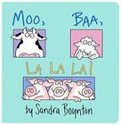 Livro interativo Moo Baa La La La, para crianças de 1 a 3 anos - Educativo e Divertido