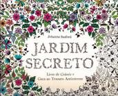 Livro Jardim Secreto Livro de Colorir e Caça ao Tesouro Antiestresse Johanna Basford