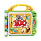 Livro LeapFrog 100 Animals bilíngue em inglês/francês para mais de 18 meses