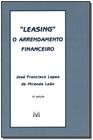 Livro - Leasing: O arrendamento financeiro - 2 ed./2000