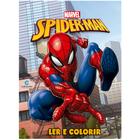 Livro - Ler e Colorir Homem-aranha B